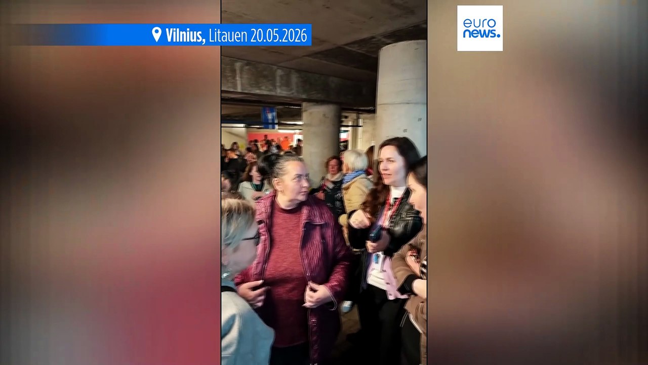 „Sucht sofort Schutz“: Drohnenalarm an Belarus-Grenze legt Flughafen Vilnius lahm