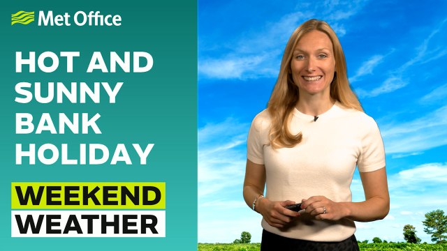 Weekend weather 21/05/2026 – Bank Holiday heatwave – Met Office weather forecast UK