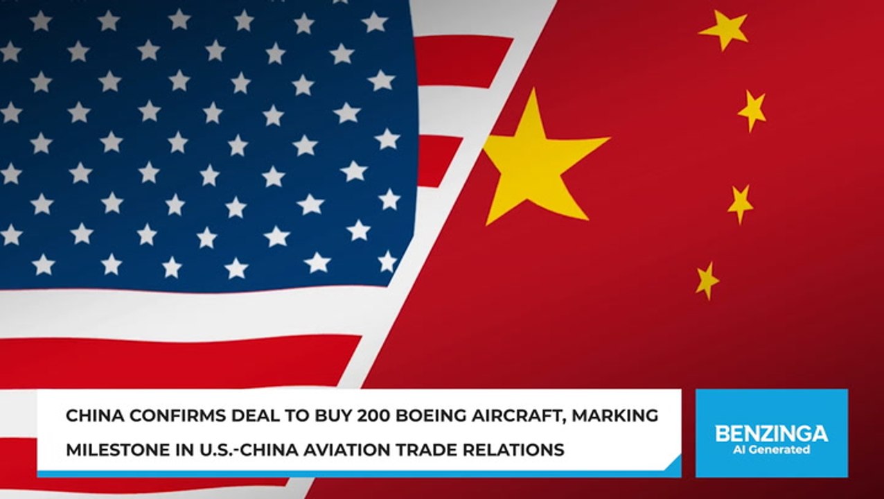 China Buys 200 Boeing Jets