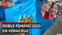 Despiden a Ana Lilia y Yalina, víctimas de feminicidio en Veracruz