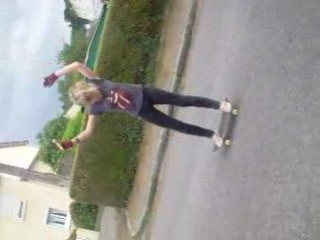 Mes débuts en Skate XD