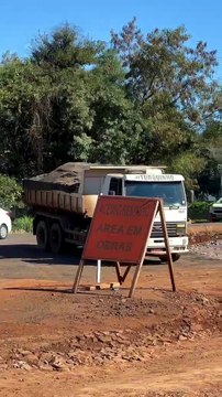 PRF flagra caminhões caçamba com irregularidades graves durante fiscalização em Foz do Iguaçu