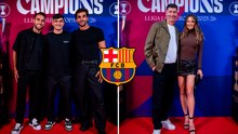 Noche de gala en Barcelona: Así llegan los jugadores a la cena de celebración