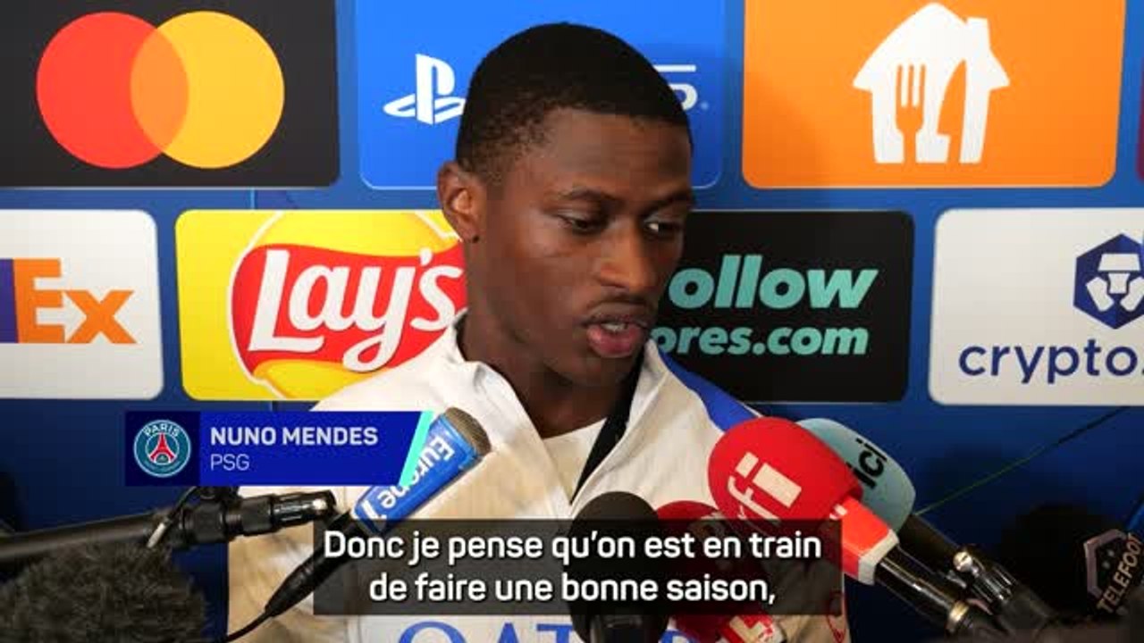 PSG - Nuno Mendes met en avant Luis Enrique