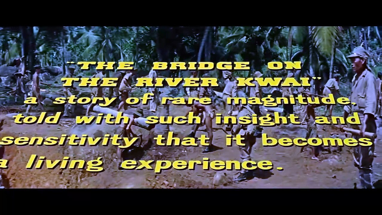 THE BRIDGE ON THE RIVER KWAI (1957) Trailer VO - HD [Full Movie]