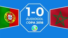 Áudiogol | Portugal 1x0 Marrocos (Globo 2018)