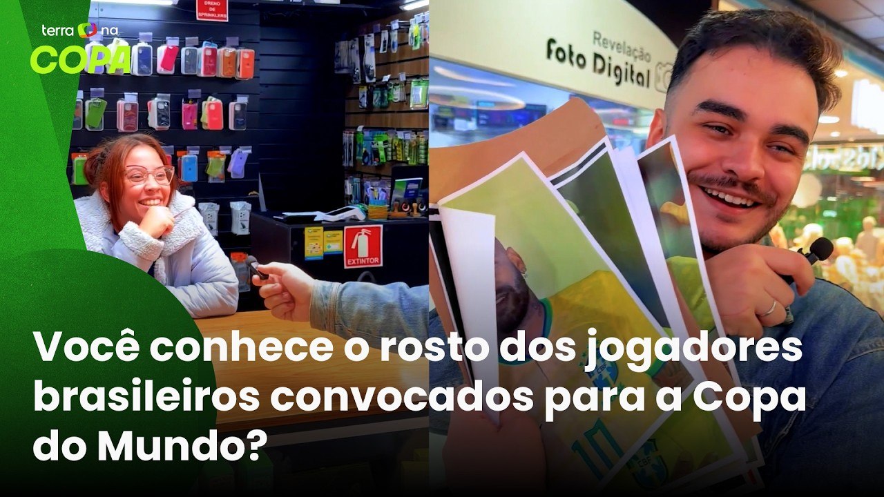 Você conhece o rosto dos jogadores brasileiros...