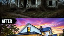 From Haunted Ruin to Beautiful Modern Villa 😳✨