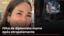 Veja momento em que van atropela filha de diplomata em calçada no Rio