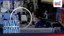 Nakainom umanong off-duty na pulis na nanghamon ng away at nanutok ng baril, arestado | Unang Balita