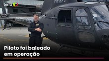Vídeo mostra helicóptero da Polícia Civil sobrevoando cortejo de piloto do Core no RJ