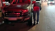 Motociclista fica ferida após batida com caminhonete em Toledo