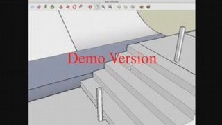 How to make a rail with sketchup