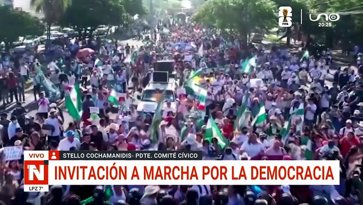INVITAN A LA MARCHA POR LA DEMOCRACIA