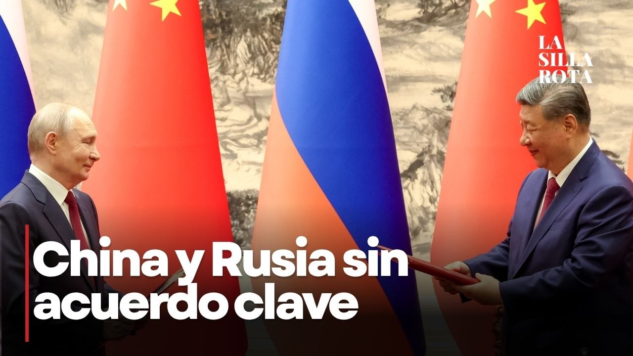Putin sale de China sin acuerdo clave con Xi Jinping