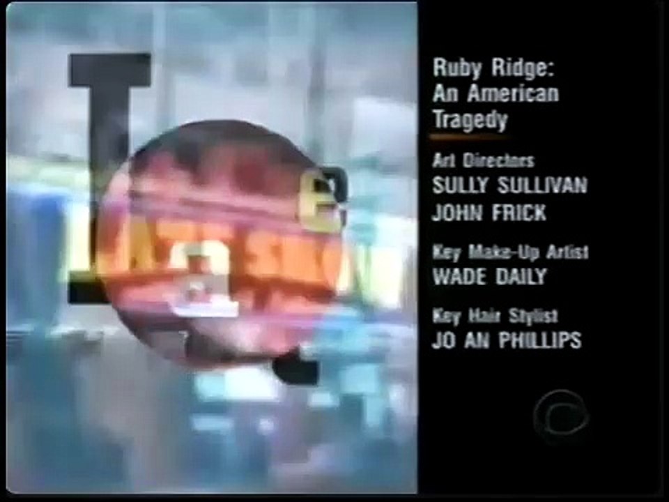 Ruby Ridge: An American Tragedy CBS Split Screen Credits (Update)