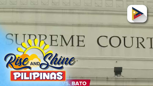 Korte Suprema, ibinasura ang hiling na TRO ni Sen. Dela Rosa vs. ICC warrant | ulat ni RR Tubice