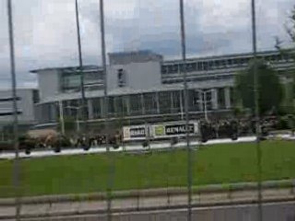 Alonso en F1 au technocentre (Guyancourt)