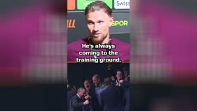 Prince William celebrates Europa League success with Aston Villa stars