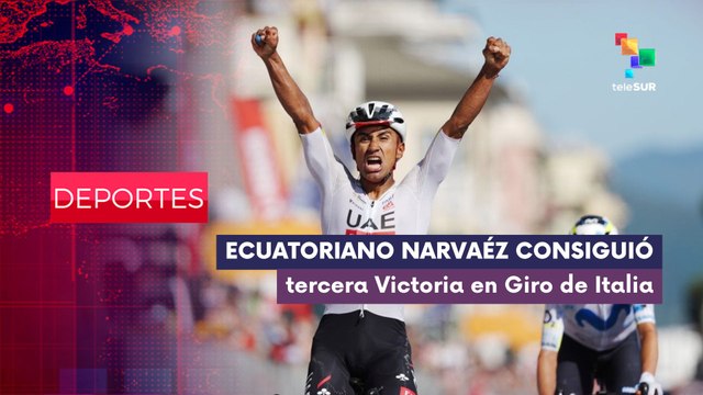 DEPORTES EDICIÓN CENTRAL | Jhonatan Narváez trinfa en 11° etapa del Giro de Italia 20-05-2026