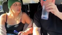 She almost got me! 🤣 #prank #couplegoals #Relationship #fyp #funny