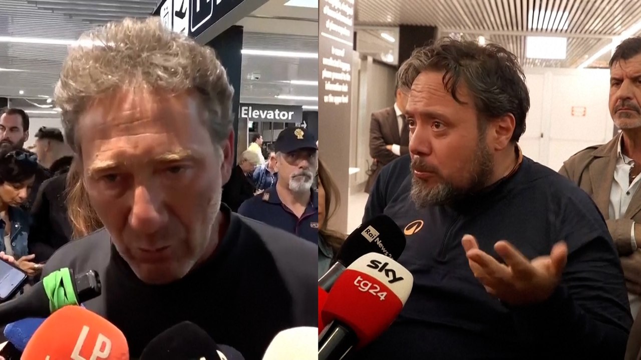 Dos integrantes de la flotilla interceptada por Israel cuentan su experiencia: "Me golpearon las piernas"