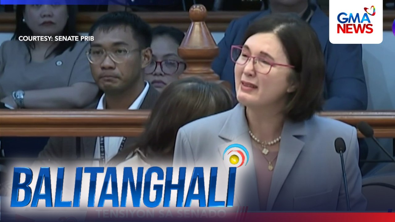 Sen. Pia Cayetano, naging emosyonal nang almahan ang pahayag ni Sen. Hontiveros sa gulo noong May 13 | Balitanghali
