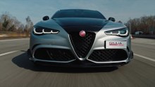 Alfa Romeo Giulia Quadrifoglio Luna Rossa takes to Balocco track