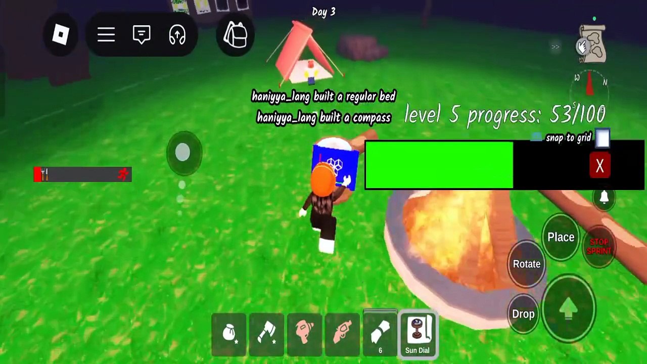 🎒💎What’s inside your red bag tonight? l 99 nights in the forest l Roblox