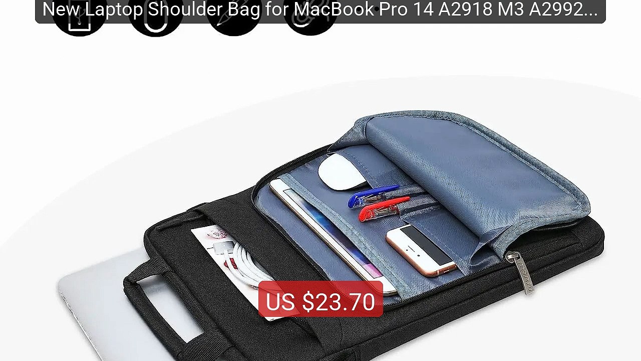 New Laptop Shoulder Bag for MacBook Pro 14 A2918 M3 A2992 2... -- Top Pick 2026 | Unbeatable Price!