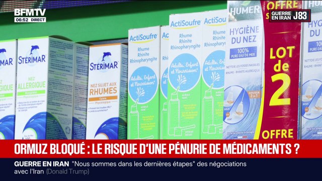 Pourquoi le blocage du détroit d'Ormuz laisse craindre une pénurie de certains médicaments?