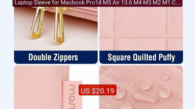 Laptop Sleeve for Macbook Pro14 M5 Air 13.6 M4 M3 M2 M1 Case C... Best Buy 2026 | Great Quality!
