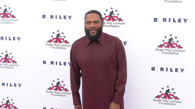 Anthony Anderson attends the Sugar Ray Leonard Foundation's 15th Annual Big Fighters, Big Cause Charity Boxing Night