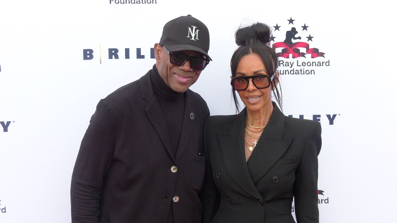 Jimmy Jam and Lisa Padilla attend the Sugar Ray Leonard Foundation's 15th Annual "Big Fighters, Big Cause" Charity Boxing Night
