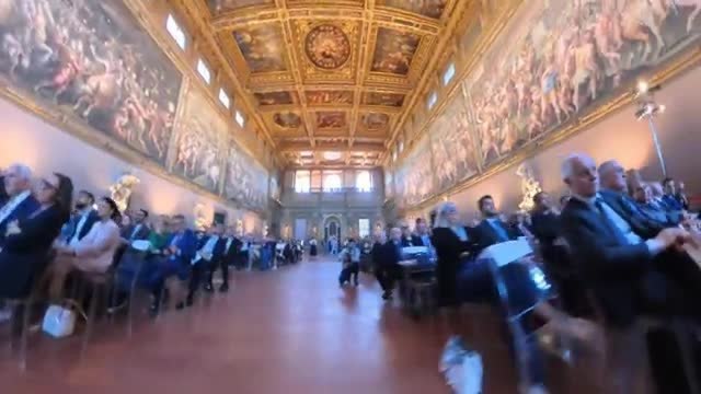 Il video viaggio (a tutto tondo) nel Salone dei '500 per i 150 anni del Corriere della Sera