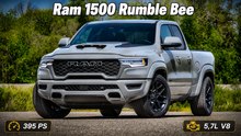 Ram 1500 Rumble Bee: 395 PS, kurze Kabine, breite Spur