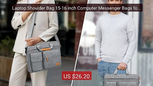 Laptop Shoulder Bag 15-16 inch Computer Messenger Bags for MacBook... Best Deal 2026 | Shop Now!