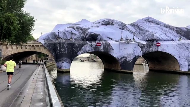 La Caverne du Pont Neuf de JR enfin gonflée