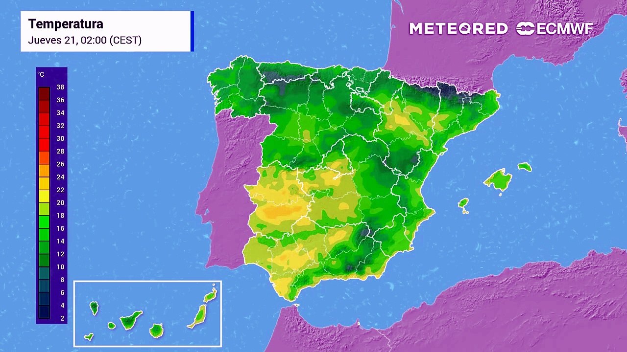 Episodio de muy altas temperaturas