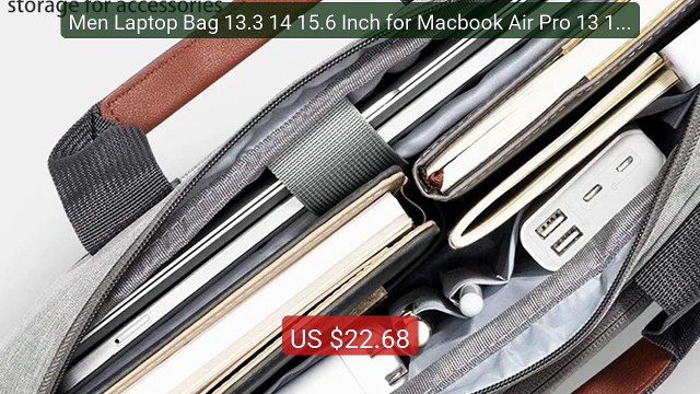 Men Laptop Bag 13.3 14 15.6 Inch for Macbook Air Pro 13 15 16 ... Best Buy 2026 | Great Quality!