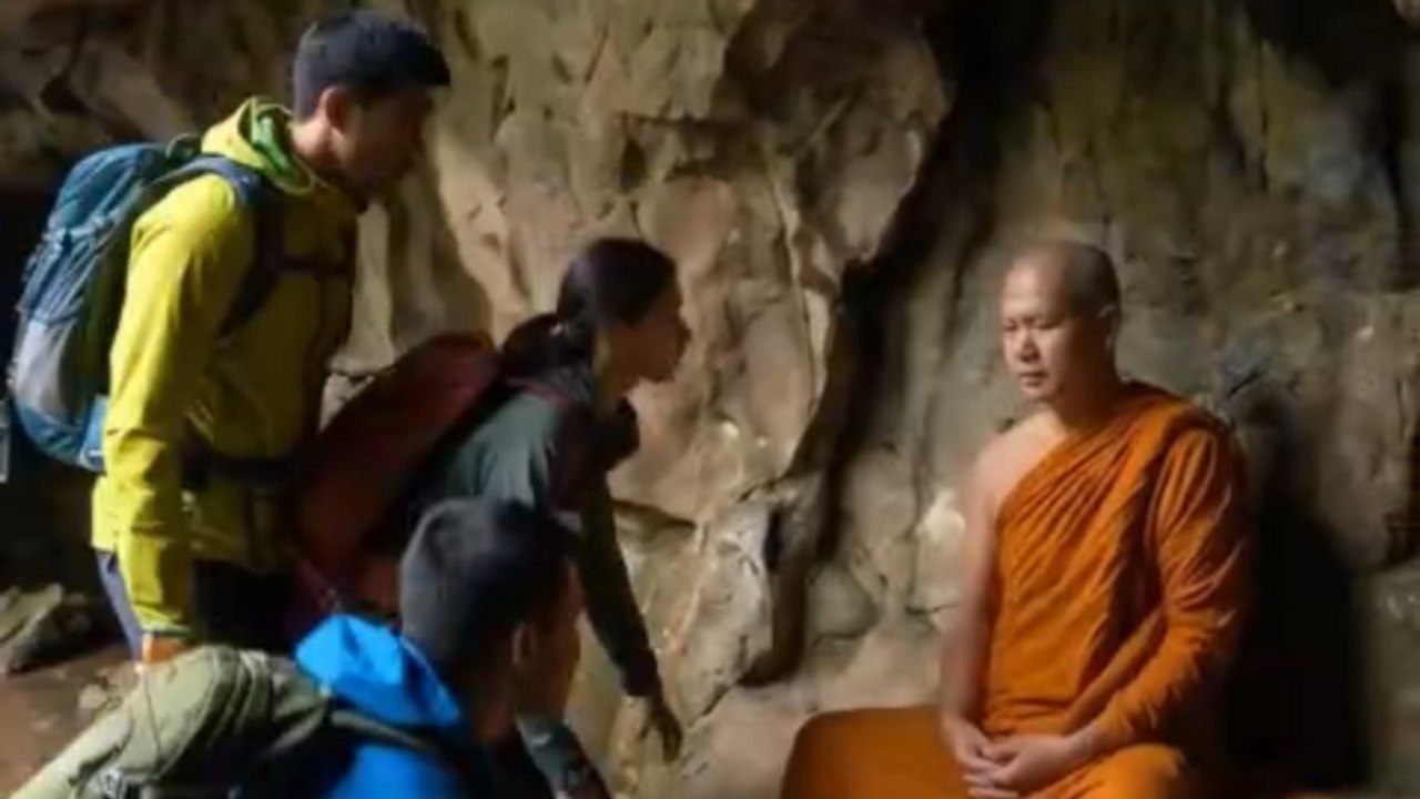 Monk in the Cave