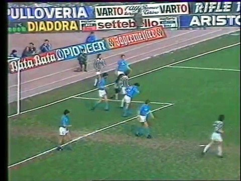 JUVENTUS TURIN - NAPLES - 1986 - SAISON 1985/1986 -