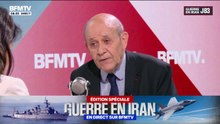 "Ça viendra un jour": Jean-Yves Le Drian se dit "convaincu" d'un changement de régime en Iran