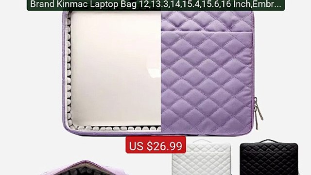 Brand Kinmac Laptop Bag 12,13.3,14,15.4,15.6,16 Inch,Embroide... Amazing Value 2026 | Must Have!