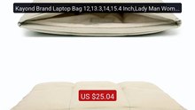 Kayond Brand Laptop Bag 12,13.3,14,15.4 Inch,Lady Man Women Sl... -- Best Buy 2026 | Great Quality!