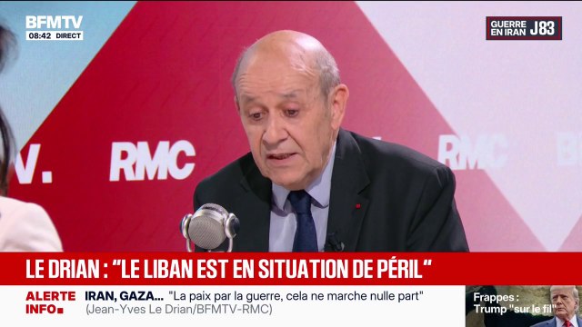 Guerre au Moyen-Orient: pour Jean-Yves Le Drian, on est en train de revenir aux accords de Vienne sur le nucléaire iranien établis en 2015