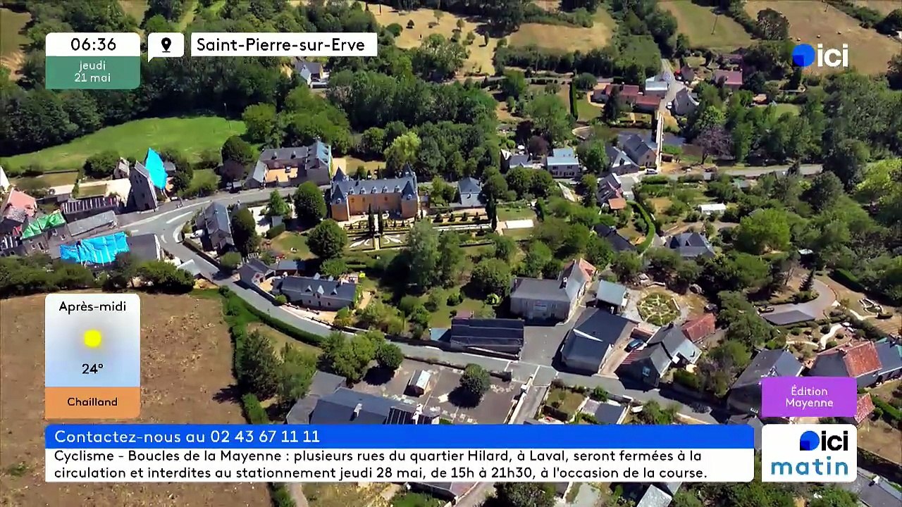 21/05/2026 - ici matin par ici Mayenne en vidéo
