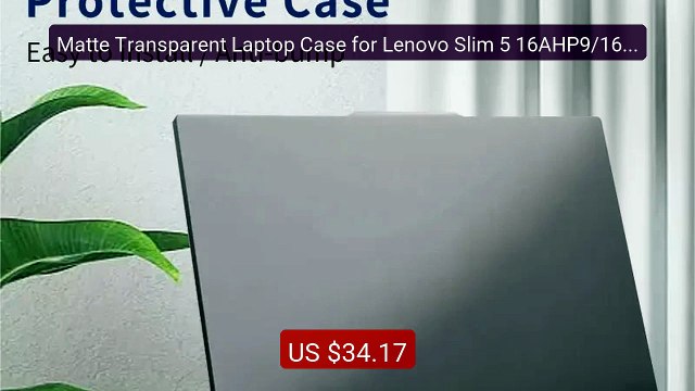 Matte Transparent Laptop Case for Lenovo Slim 5 16AHP9/16AR... Top Pick 2026 | Unbeatable Price!