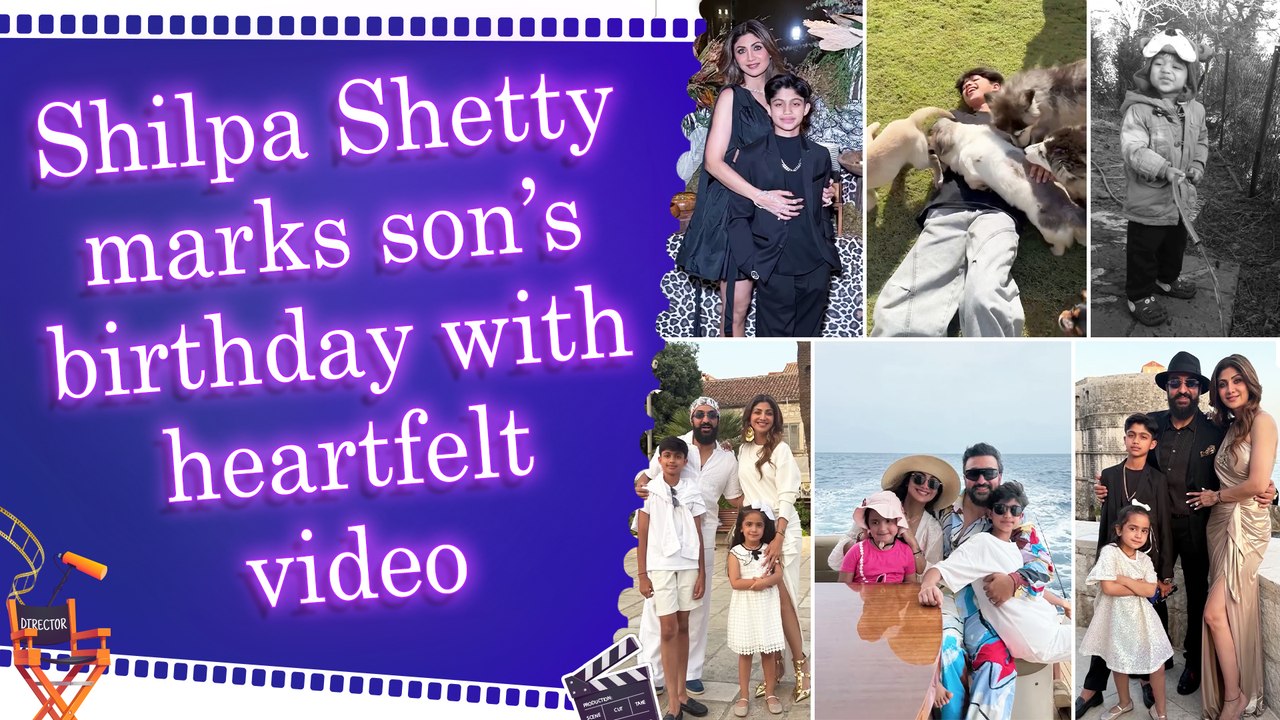 Shilpa Shetty Kundra pens sweet birthday wish for son Viaan Raj Kundra with adorable montage