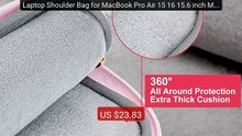 Laptop Shoulder Bag for MacBook Pro Air 15 16 15.6 inch M4 M3 ... -- Best Buy 2026 | Great Quality!